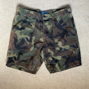 J.Crew camp camo shorts sz 30